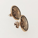 Kalevala Koru, Aurinkoleijona korvakorut, Pronssia