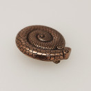 Kalevala Jewelry, (big) ' brass snake ' Brooch , Bronze