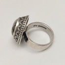 Kalevala Jewelry, Ring-1639 , Green Granite , Sterling