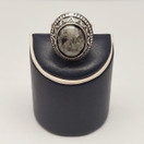 Kalevala Jewelry, Ring-1639 , Green Granite , Sterling