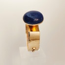 Kauniskoru , upea Rannerengas, Lapis lazuli , Rannekoru 14k Kultaa-74