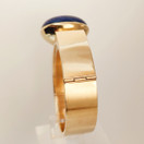 Kauniskoru , upea Rannerengas, Lapis lazuli , Rannekoru 14k Kultaa-74