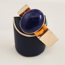 Kauniskoru , upea Rannerengas, Lapis lazuli , Rannekoru 14k Kultaa-74