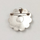 Kalevala Koru , Kukkaketo Solki / riipus,  Emaloitu, Hopeaa -05