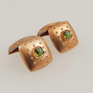 Kalevala koru, OMG korusetti, Solmioneula + kalvosinnapit, 14k Kultaa