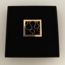 Helge Narsakka / Kauniskoru , upea Solki , Rintakoru 14k Kultaa -68