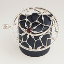 Kalevala jewelry, (big) Carmen -Pendant, Red garnet, Sterling 