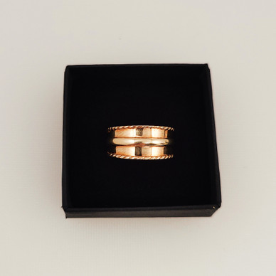 Kalevala Koru | 18,5mm | Karjaan Sormus |  585 Kultaa -97