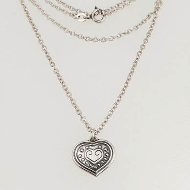 Kalevala Jewelry, ´the Heart of Eura´ -Pendant, Necklace, Sterling