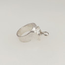 Lapponia , Design by Björn Weckström, Aires - sormus, Hopeaa -73