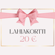 Lahjakortti 20 euroa