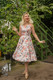Aurora Floral Swing Dress, kellomekko