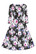 Charlotte Floral Swing Dress, hihallinen kellomekko