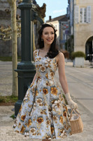 Mavis Floral Swing Dress, kellomekko
