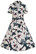 Quinn Floral Swing Dress,  hihallinen kellomekko