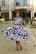 Quinn Floral Swing Dress,  hihallinen kellomekko