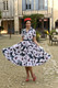 Quinn Floral Swing Dress,  hihallinen kellomekko