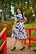 Quinn Floral Swing Dress,  hihallinen kellomekko