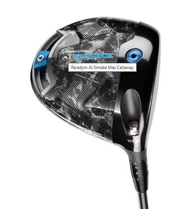Callaway Paradym AI Smoke draiveri, 10,5', Stiff