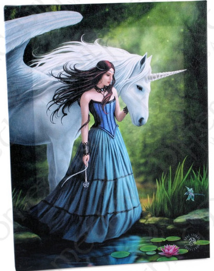 Canvastaulu 'Enchanted Pool'