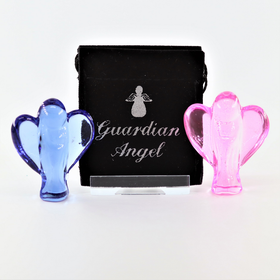 Lasinen Suojelusenkeli 40mm (4 väriä)