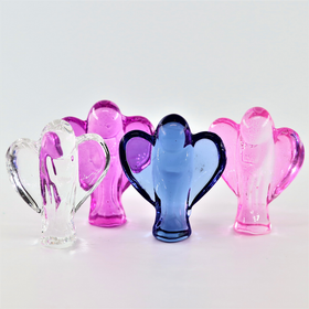 Lasinen Suojelusenkeli 40mm (4 väriä)