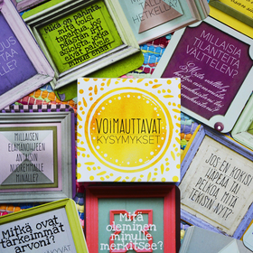 Voimauttavat kysymykset Kortit - Hidasta elämää