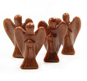 Aurinkokivi 'Goldstone' Enkeli 25mm