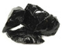 Obsidiaani Musta Raakapala 35-45mm