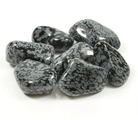 Lumihiutaleobsidiaani hiottu 30-40mm