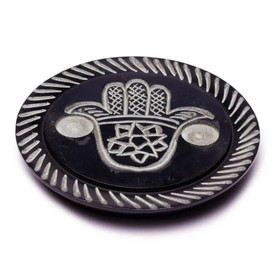 Suitsukealusta kiveä 'Hebru Hand' 10cm