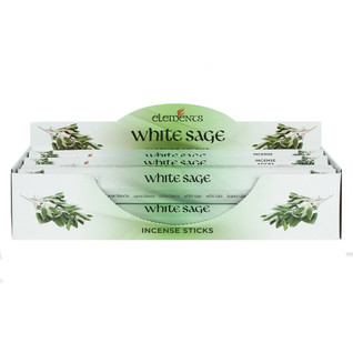 White Sage / Valkoinen salvia suitsuke (Elements)