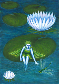 Postikortti 'Yksinolo'