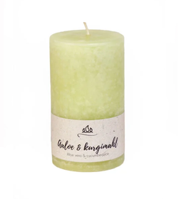 Tuoksukynttilä 'Aloe & Kurkkumehu' koko L 7*17cm