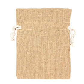 Puuvillapussi Luonnonvalkoinen 12*17cm