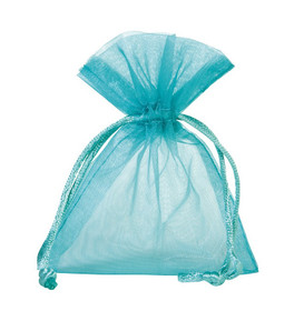 Organzapussi Aqua 9*12cm