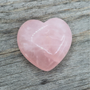 Ruusukvartsi Sydän 25*25mm