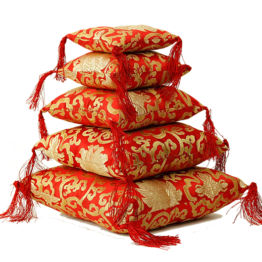 Tyyny äänimaljalle Punainen 18*18*5cm