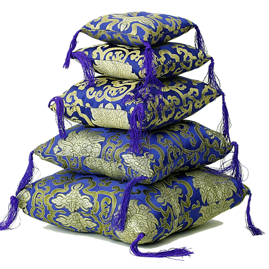 Tyyny äänimaljalle Sininen 18*18*5cm