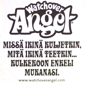 Avaimenperä / Laukkukoru 'Suojelusenkeli Kosmetiikkakuningatar' 80mm