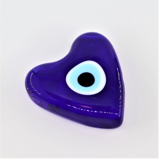 Lasinen Sydän 'Suojeleva Silmä' 60mm