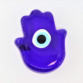 Lasinen 'Fatima Hand & Suojeleva Silmä' 60*60mm