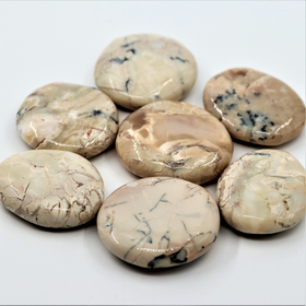 Dendriitti opaali (Akaatti) litteä 35-40mm