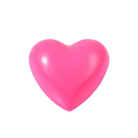 Bolakorun pallo 'Sydän' Kirkas pinkki (25mm)