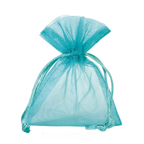 Organzapussi iso Aqua 17*24cm