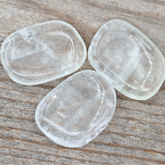 Kalsiitti keltainen litteä 30-40mm