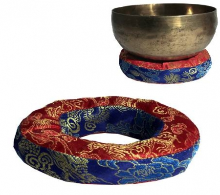 Äänimaljan tukirengas punainen 18*6cm