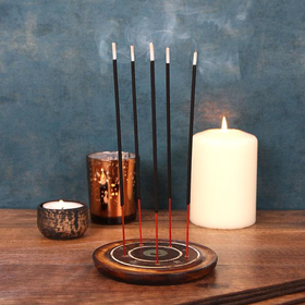 Suitsuketeline puinen 'Mangowood' 10cm