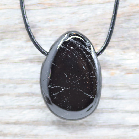 Riipus Musta turmaliini 28-35mm 1-laatu