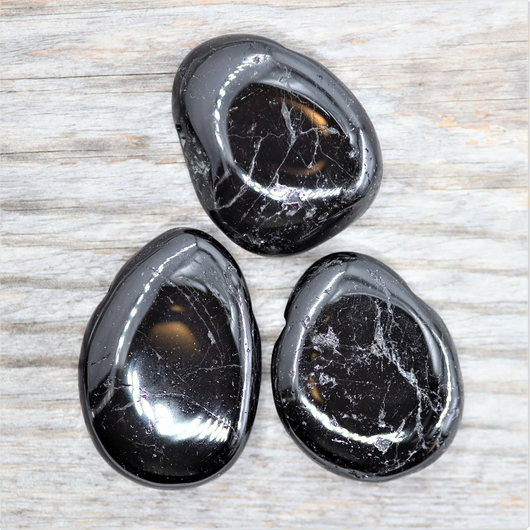 Riipus Musta turmaliini 28-35mm 1-laatu